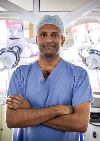 Mr Nikesh Thiruchelvam - Surgeon